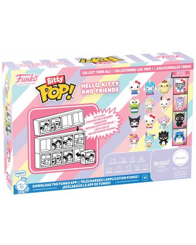 HELLO KITTY & FRIENDS HIP. ミニフィギュア 4箱セット Set de figurine mini Funko Bitty POP! Animation: Sanrio - Hello