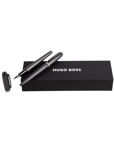 Set pix și roller Hugo Boss Contour Iconic - Gri închis - 1