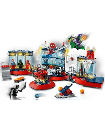 Set de construit Lego Marvel Super Heroes - Attack on the Spider Lair (76175) - 5