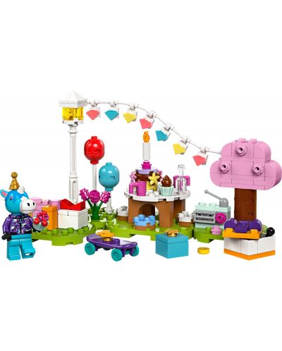 Constructor LEGO Animal Crossing - ziua de naștere lui Julian (77046) - 2