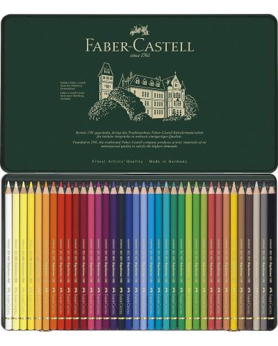 Faber-Castell Polychromos 　chubechan Set de creioane colorate Faber-Castell Polychromos - 36 de culori