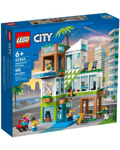 Constructor LEGO City - Clădire rezidențială (60365) - 1