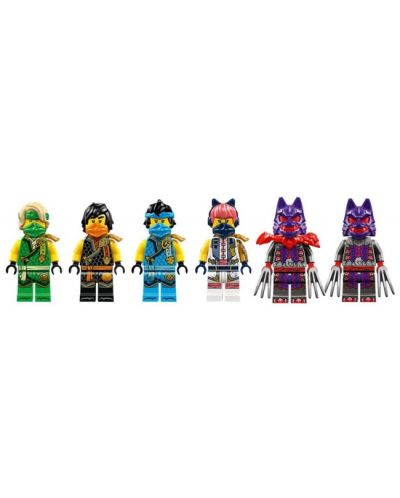 Constructor  LEGO Ninjago - Vehicul combinat al echipei ninja (71820) - 6