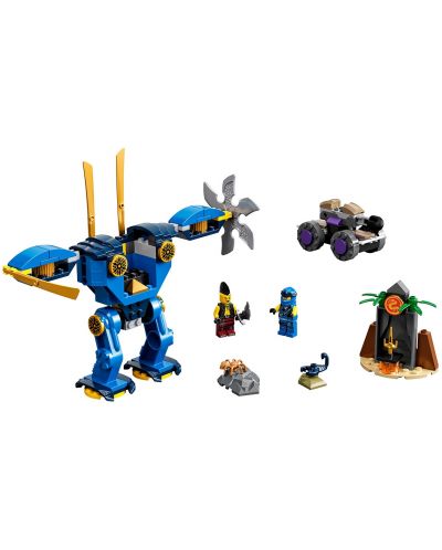 Set de construit Lego Ninjago - Jay's Electro Mech (71740) - 4