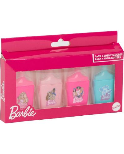 Set markere Cerda Barbie - 4 bucăți - 1