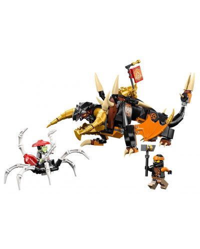 Constructor LEGO Ninjago - Dragonul de Pământ al lui Cole (71782) - 3