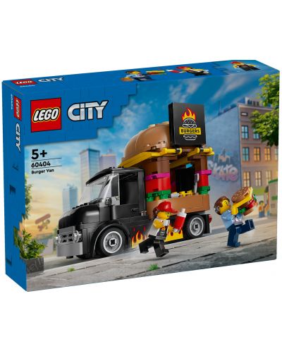 Constructor LEGO City - Un camion de burgeri (60404) - 1
