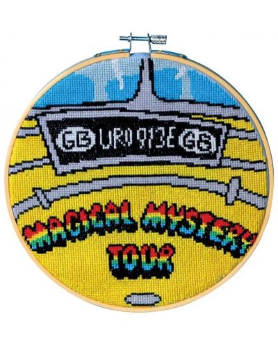 Kit de broderie Eaglemoss Music: The Beatles - Magical Mystery Tour Bus - 2
