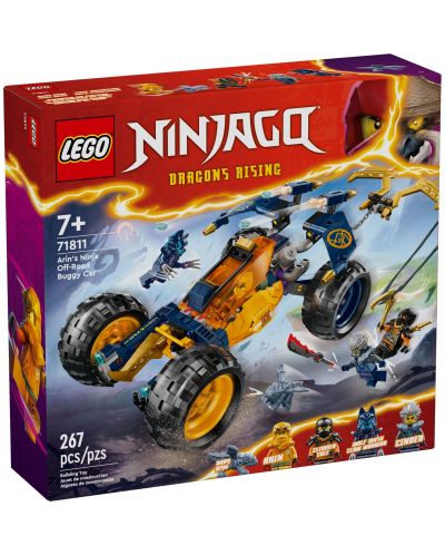 Constructor LEGO Ninjago - Buggy Ninja Off-Road al lui Arin (71811) - 1