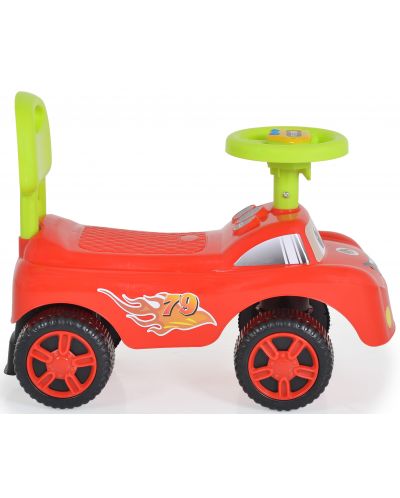 Mașina de împins Moni Toys - Keep Riding, roșu - 3