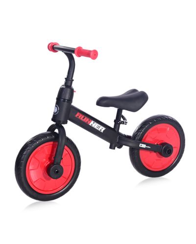 Bicicleta de echilibru Lorelli - Runner 2in1, Black & Red - 1