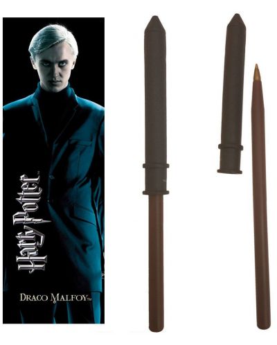 Set pix si separator pentru carti Noble Collection Harry Potter - Draco Malfoy - 1