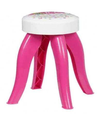 Klein Barbie - Set studio de înfrumusețare, scaun cu accesorii, cu sunete și lumini - 4