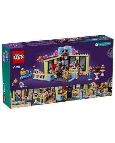 Constructor LEGO Friends - (42618) Cafenea din orașul Heartlake - 2