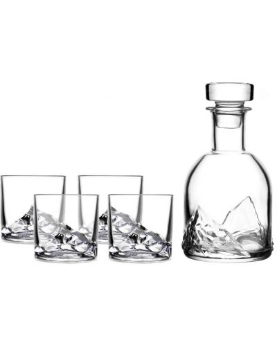 Set de whisky Liiton - Everest, 1 L, 270 ml, 5 părți - 1