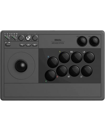 Controller 8BitDo - Arcade Stick, pentru Xbox One/Series X/PC, negru - 1