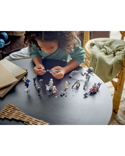 Constructor LEGO Star Wars - Clone Stormtroopers și Battle Droids Battle Pack (75372) - 6