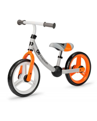 Bicicleta de balans KinderKraft - 2Way Next 2021, Portocalie - 1