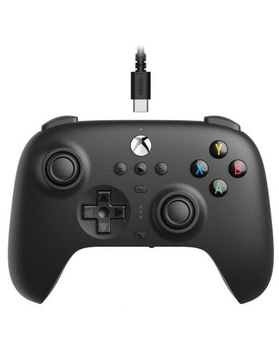 Controller 8BitDo - Ultimate Wired, Hall Effect Edition, negru (Xbox One/Xbox Series X/S) - 2