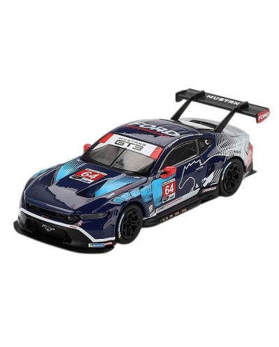 Model de colecție Mini GT Curse: Automobile - Ford Mustang GT3 #64
