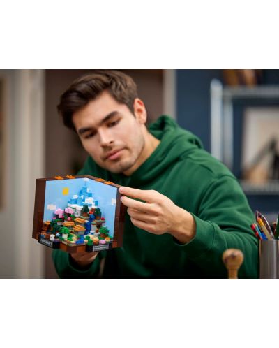 Constructor LEGO Minecraft - Masa de lucru (21265) | Ozone.ro
