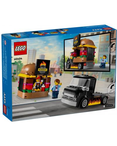 Constructor LEGO City - Un camion de burgeri (60404) - 2