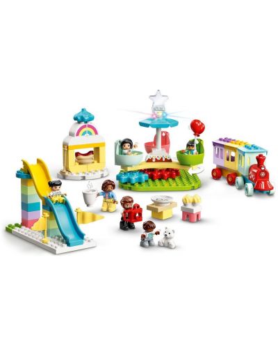 Set de construit Lego Duplo Town - Parc de distractii (10956) - 5