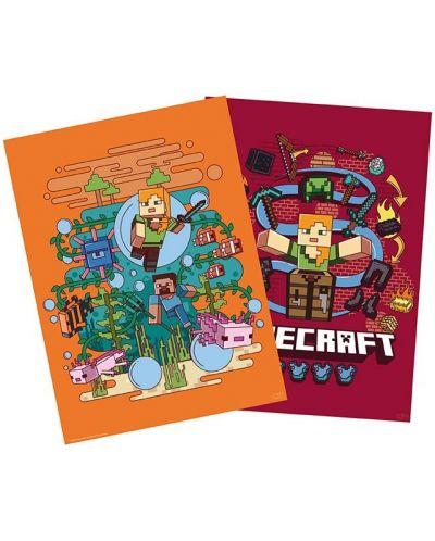 GB eye Games Mini Poster Set: Minecraft - Core Minecraft - 1