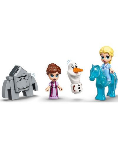 Set de construit Lego Disney Princess - Aventurile lui Elsa si Nock (43189) - 3