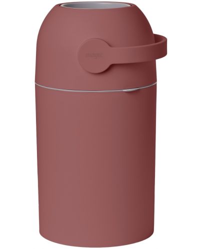 Coș de gunoi pentru scutece folosite Magic - Majestic, Clay - 1