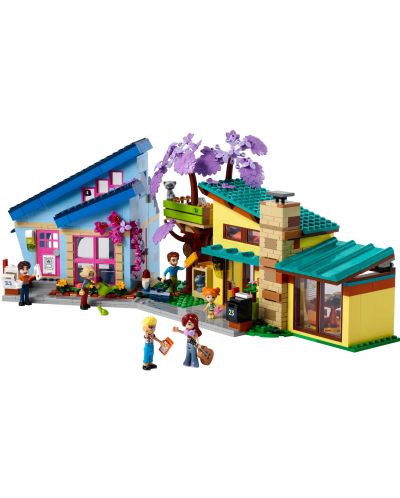 Constructor LEGO Friends - Casele familiei lui Ollie și Paisley (42620) - 2