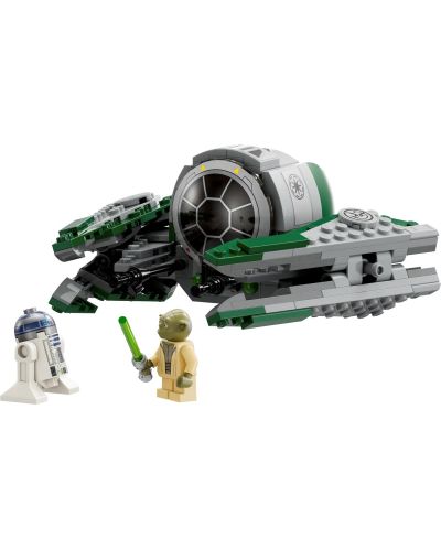 Constructor LEGO Star Wars - Interceptatorul stelar Jedi al lui Yoda (75360) - 3