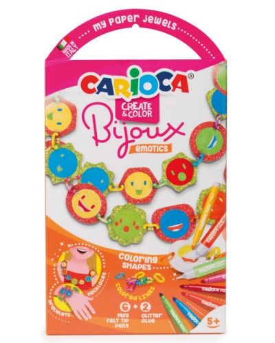 Set Carioca Create&Color - Bijuterii, Emoji - 1
