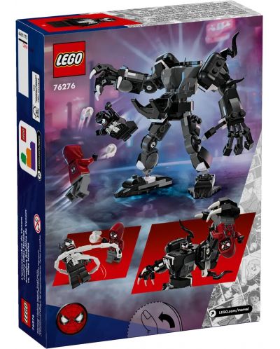 Constructor LEGO Marvel Super Heroes - Venom robotul vs. Miles Morales (76276) - 6