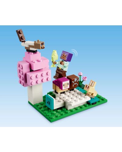 Constructor LEGO Minecraft - Adapost de animale (21253) - 5