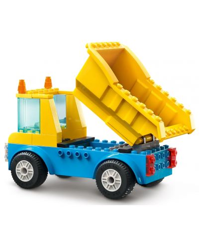 Constructor LEGO City - Şantier cu camioane (60391) - 6