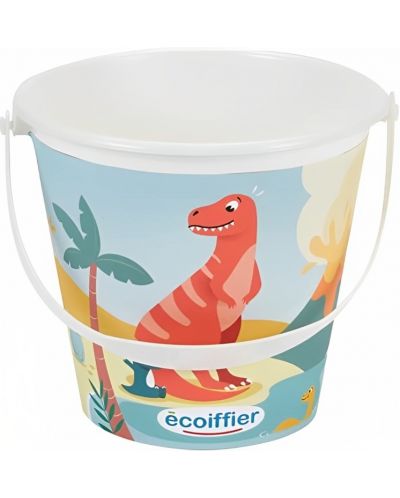 Ecoiffier Găleată de vară - Cu dinozaur, 17 cm - 1