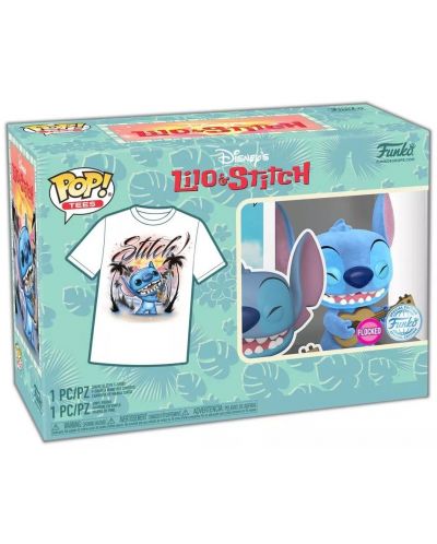 Set Funko POP! Collector's Box: Disney - Lilo & Stitch (Ukelele Stitch) (Flocked) - 6