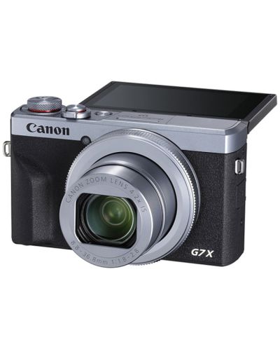 Aparat foto Canon - Powershot G7X Mark III, argintiu/negru | Ozone.ro
