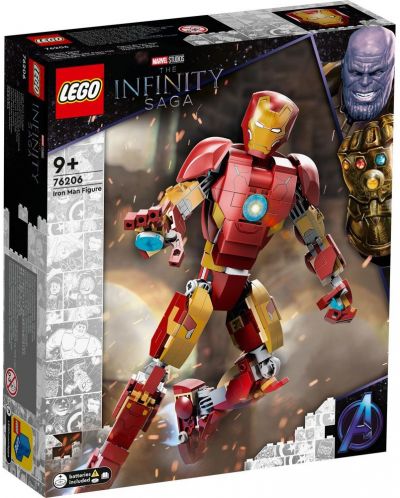 Constructor  Lego Marvel - Avengers Classic, Omul de fier (76206)	 - 1