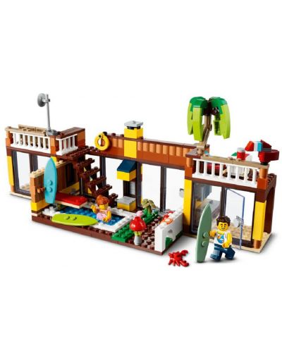 Set de construit Lego Creator - Casa pe plaja, pentru surf (31118) - 8