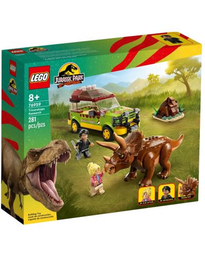 Set de construcție LEGO Jurassic World - Explorare Triceratops (76959) - 1