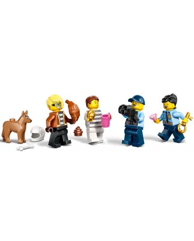 LEGO City - Urmărire cu secție de poliție (60370) - 5