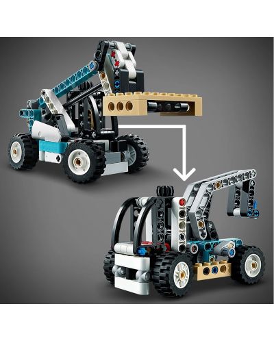 Constructor Lego Technic - Manipulator cu brat telescopic (42133) - 5