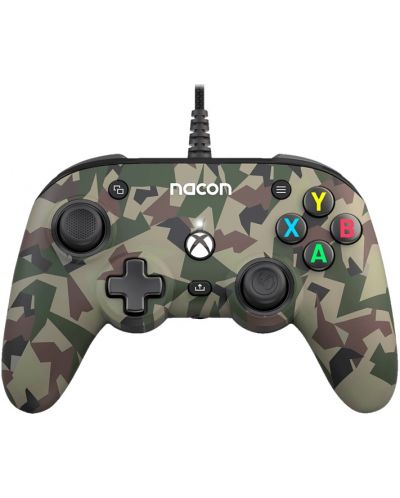 Controler Nacon - Pro Compact, camuflaj verde (Xbox One/Series SX) - 1