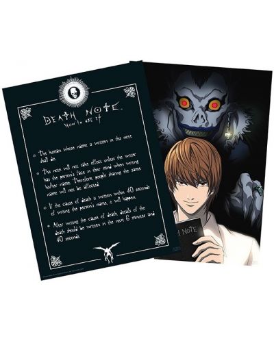 GB eye Animation: Death Note - Light & Death Note mini poster set - 1