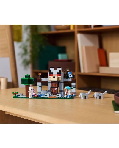 Constructor LEGO Minecraft - Fortăreața lupilor (21261)  - 7