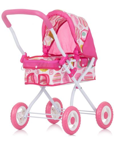 Cărucior pentru păpuși  Chipolino - Emily, multicolor - 2