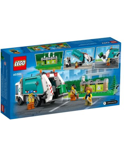 LEGO City - Camion de reciclare (60386)  - 2