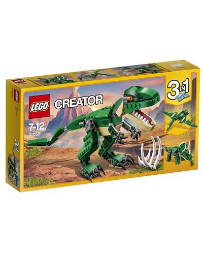 Constructor 3 în 1 LEGO Creator - Dinozauri puternici (31058) - 1